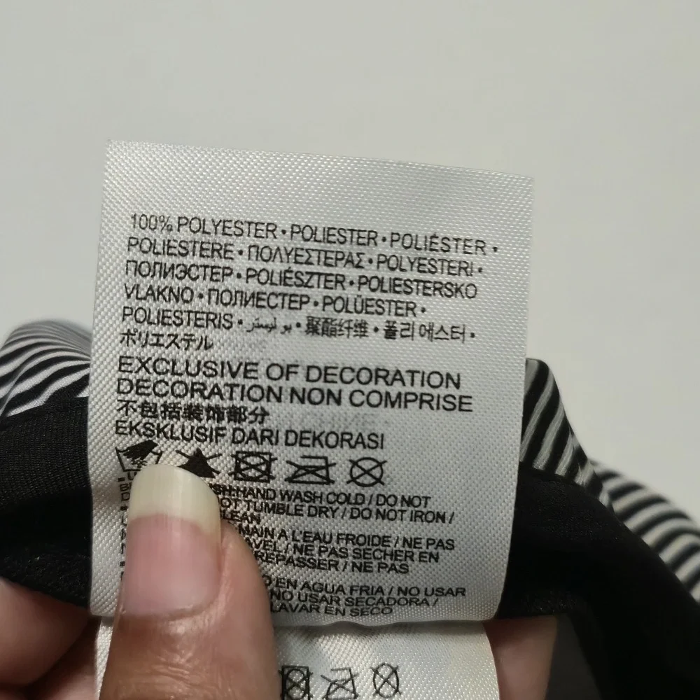 Nike Kids Featherlight Dri-Fit Baseball Cap‎ Hat 4-7 Black White Stripe Swoosh